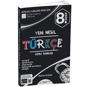 8. Sınıf LGS Türkçe Yeni Nesil Soru Bankası - Paragrafın Şifresi Yayınları