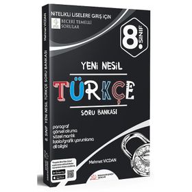 8. Sınıf LGS Türkçe Yeni Nesil Soru Bankası - Paragrafın Şifresi Yayınları