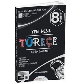 8. Sınıf LGS Türkçe Yeni Nesil Soru Bankası - Paragrafın Şifresi Yayınları