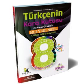 8. Sınıf LGS Türkçenin Kara Kutusu Tamamı Çözümlü Soru Bankası