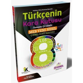 8. Sınıf LGS Türkçenin Kara Kutusu Tamamı Çözümlü Soru Bankası