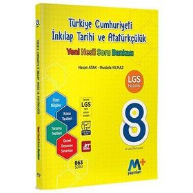8. Sınıf LGS Türkiye Cumhuriyeti İnkılap Tarihi ve Atatürkçülük Yeni Nesil Soru Bankası-Martı Okul Yayınları