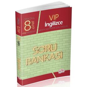 8.Sınıf LGS VİP İngilizce Soru Bankası - Editör Yayınları