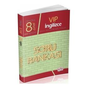 8.Sınıf LGS VİP İngilizce Soru Bankası - Editör Yayınları