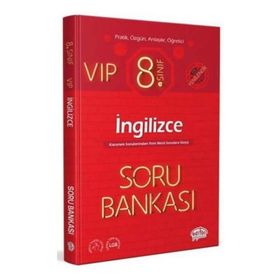 8.Sınıf LGS VİP İngilizce Soru Bankası - Editör Yayınları