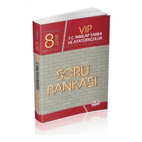 8.Sınıf LGS VİP T.C. İnkılap Tarihi ve Atatürkçülük Soru Bankası - Editör Yayınları