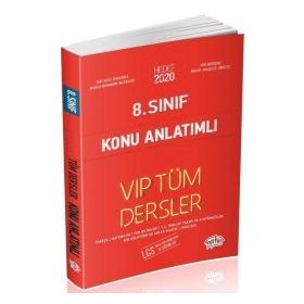 8.Sınıf LGS VIP Tüm Dersler Konu Anlatımlı - Editör Yayınları