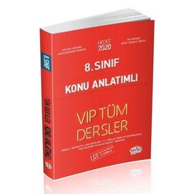 8.Sınıf LGS VIP Tüm Dersler Konu Anlatımlı - Editör Yayınları