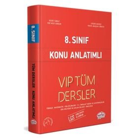 8.Sınıf LGS VIP Tüm Dersler Konu Anlatımlı - Editör Yayınları