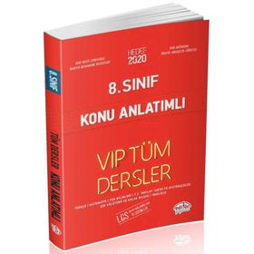 8.Sınıf LGS VIP Tüm Dersler Konu Anlatımlı - Editör Yayınları