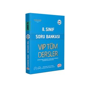 8. Sınıf LGS VİP Tüm Dersler Soru Bankası - Editör Yayınları