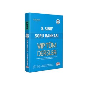 8. Sınıf LGS VİP Tüm Dersler Soru Bankası - Editör Yayınları