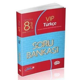 8.Sınıf LGS VIP Türkçe Soru Bankası - Editör Yayınları
