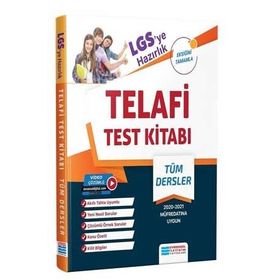 8. Sınıf LGS ye Hazırlık Telafi Test Kitabı Video Çözümlü-Evrensel İletişim Yayınları