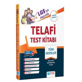 8. Sınıf LGS ye Hazırlık Telafi Test Kitabı Video Çözümlü-Evrensel İletişim