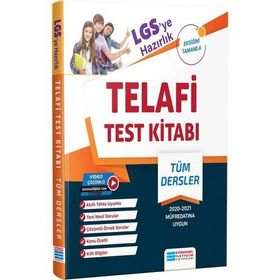 8. Sınıf LGS ye Hazırlık Telafi Test Kitabı Video Çözümlü-Evrensel İletişim