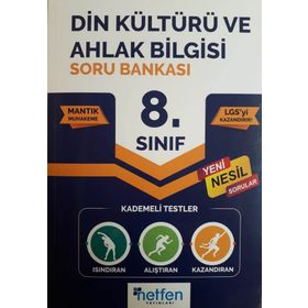 8. Sınıf Lgs Yeni Nesil Din Kültürü Soru Bankası-Netfen Yayınları