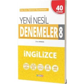 8.Sınıf LGS Yeni Nesil İngilizce Soru Bankası - Kolektif