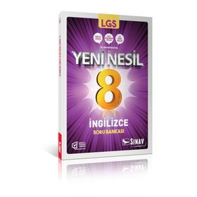 8. Sınıf LGS Yeni Nesil İngilizce Soru Bankası Sınav Dergisi Yayınları
