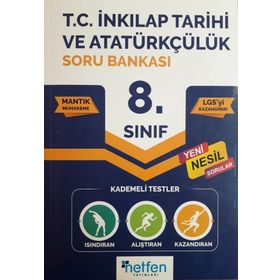 8. Sınıf Lgs Yeni Nesil İnkılap Tarihi Soru Bankası-Netfen Yayınları