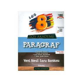 8. Sınıf LGS Yeni Nesil Paragraf Soru Bankası-Toy Akademi Yayınları