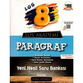 8. Sınıf LGS Yeni Nesil Paragraf Soru Bankası