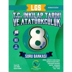 8. Sınıf LGS Yeni Nesil T.C. İnkılap Tarihi ve Atatürkçülük Çek Kopar Soru Bankası Sınav Yayınları