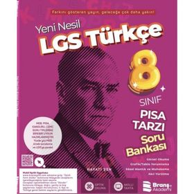 8. Sınıf Lgs Yeni Nesil Türkçe Soru Bankası-Branş Akademi