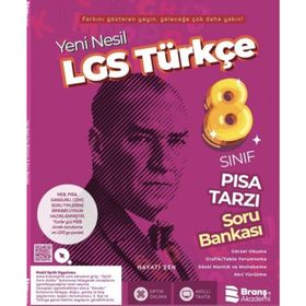 8. Sınıf Lgs Yeni Nesil Türkçe Soru Bankası-Branş Akademi