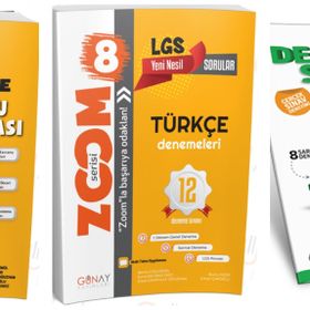 8. Sınıf Lgs Zoom Türkçe Soru Bankası-Günay Yayınları