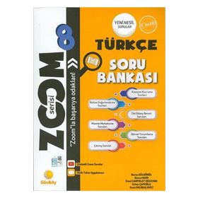 8. Sınıf Lgs Zoom Türkçe Soru Bankası-Günay Yayınları