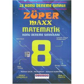 8.Sınıf Lgs Züper Maxx Matematik Konu Denemeleri
