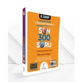 8.Sınıf LGS'den Önce Çözülmesi Gereken Son 300 Soru Karekök Yayınları