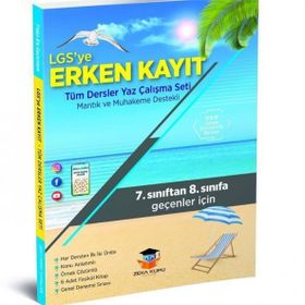8. Sınıf LGS'ye Erken Kayıt Tüm Dersler Yaz Çalışma Seti-Zeka Küpü Yayınları
