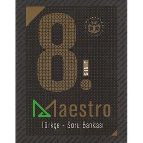 8. Sınıf Maestro Türkçe Soru Bankası Toy Akademi Yayınları