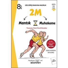 8. Sınıf Mantık ve Muhakeme 2M Tamamı Yeni Nesil Sorular-Startfen Yayınları