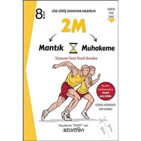 8. Sınıf Mantık ve Muhakeme 2M Tamamı Yeni Nesil Sorular-Startfen Yayınları