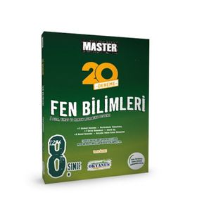 8.Sınıf Master 20 Fen Bilimleri Denemesi - Okyanus Yayınları