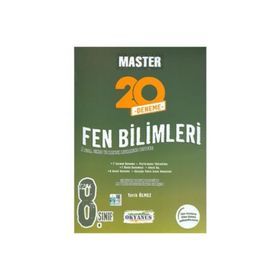 8.Sınıf Master 20 Fen Bilimleri Denemesi - Okyanus Yayınları
