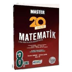 8. Sınıf Master 20 Matematik Denemesi - Okyanus Yayınları