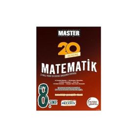 8. Sınıf Master 20 Matematik Denemesi - Okyanus Yayınları