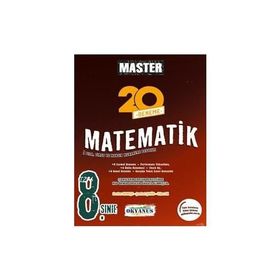 8. Sınıf Master 20 Matematik Denemesi - Okyanus Yayınları