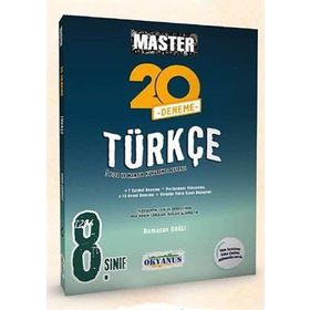 8.sınıf Master 20 Türkçe Denemesi Okyanus Yayınları