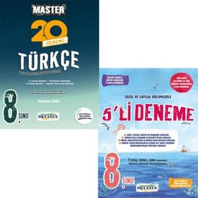 8.sınıf Master 20 Türkçe Denemesi Okyanus Yayınları