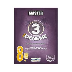 8. Sınıf Master 3'lü Deneme Okyanus Yayınları