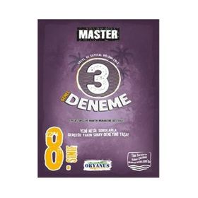 8. Sınıf Master 3'lü Deneme Okyanus Yayınları