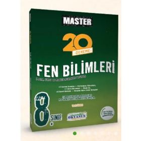 8. Sınıf Master Fen Bilimleri 20 Deneme - Okyanus Yayınları