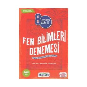 8. Sınıf Master Fen Bilimleri 20 Deneme - Okyanus Yayınları