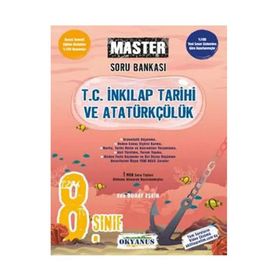 8.Sınıf Master İnkılap Tarihi Soru Bankası Okyanus Yayınları
