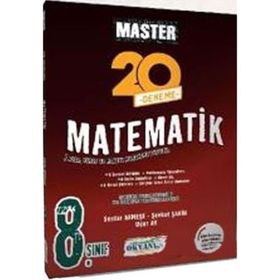 8. Sınıf Master Matematik 20 Deneme - Okyanus Yayınları